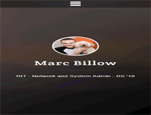 Tablet Screenshot of marcbillow.com